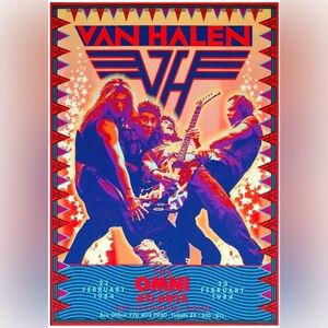 Van Halen Tapestry Banner NWOT